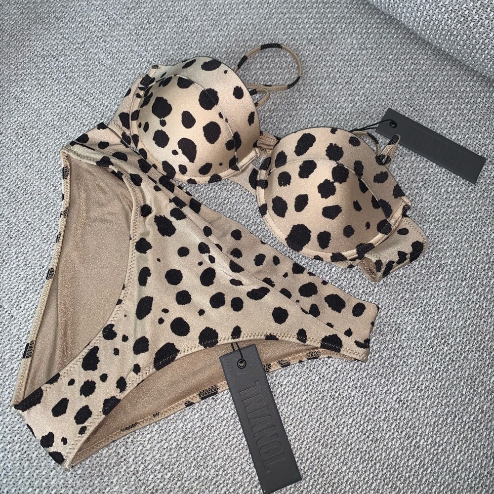 BRAND NEW Leopard print TRIANGL Bikini set